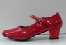 Туфли для народных танцев - Фламенко (красный)