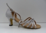 Туфли для бальных танцев, каблук 5 см (серый)